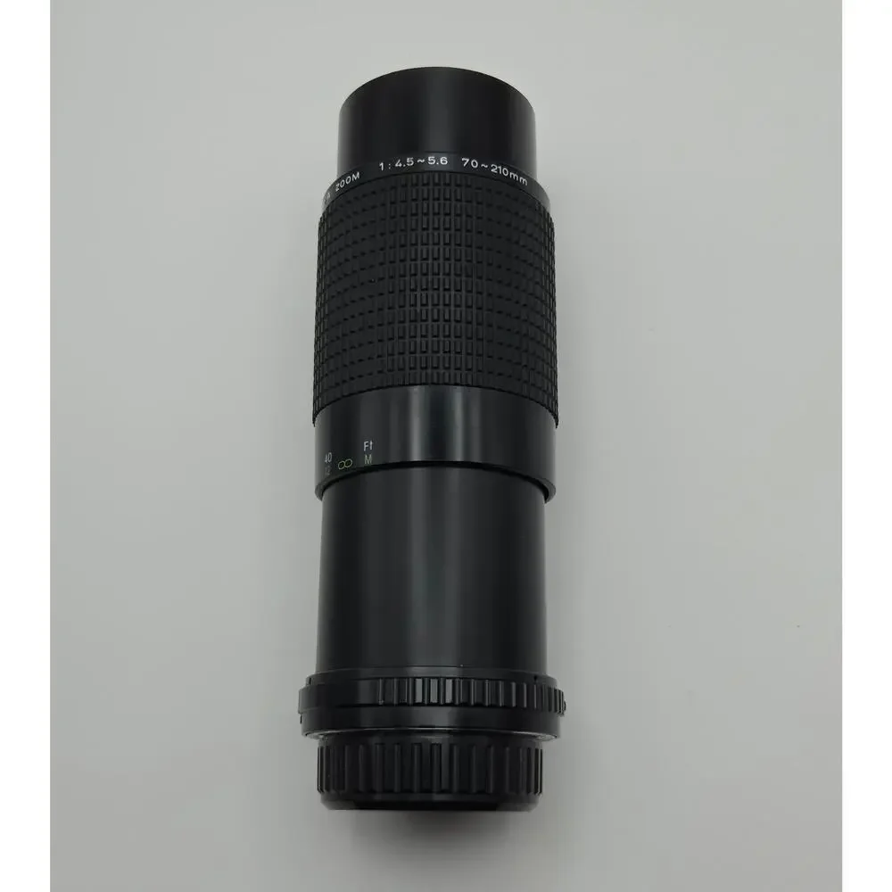 Takumar A Zoom 1:4.5-5.6 70-210MM Lens With Nikon Carrying Case Asahi Japan